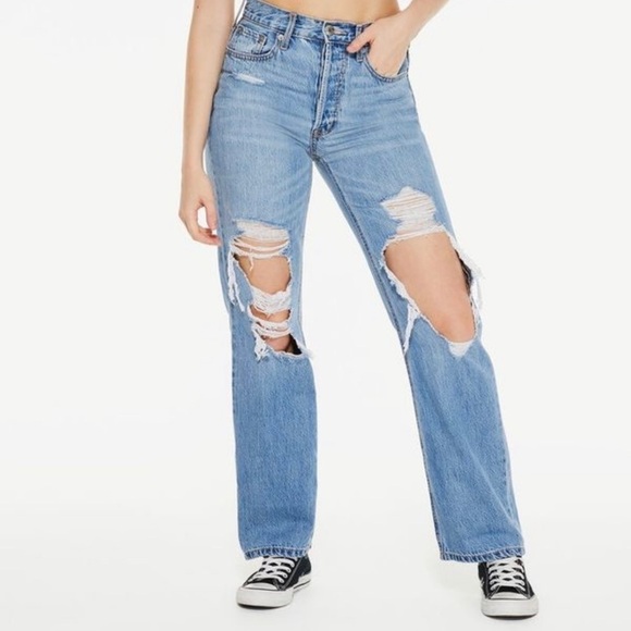 Aeropostale 90’s Baggy jeans in a size 4 - Picture 1 of 17